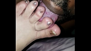 Sucking on Sxy Momma Tesha's toes so I can Fuck her Face!..lol