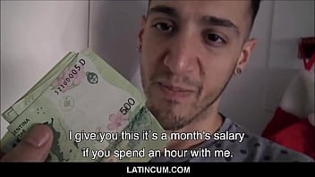 Straight Spanish Latino Guy Fucked For Money By Gay Guy On The Street POV