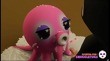 Ninja Warrior and the OctoGirl the Super babe Octopus Part 2 with Sex and Facial with  finishing Huge Cumshot on her face and all over the place Asian t. 3D toon fucking