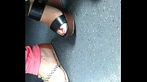 mature feet candid wedges sandals